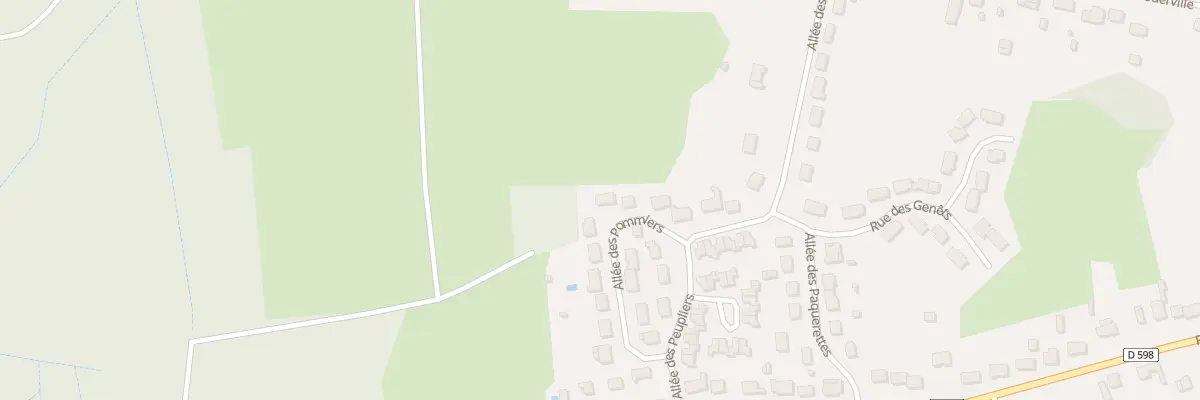 Plan du 129 All des Pommiers à Carlepont