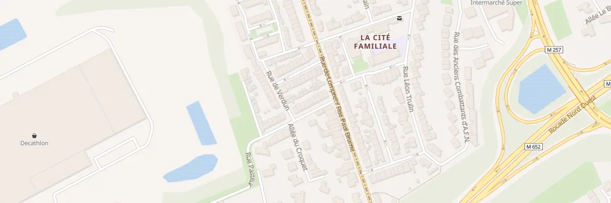 Plan du 12 Rue Pasteur à Lompret