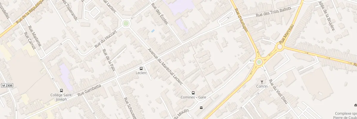 Plan du 53 Rue Gambetta à Comines