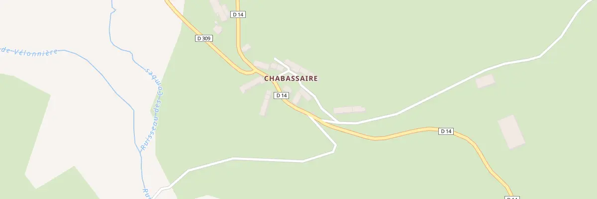Plan du 5100 Chabassaire à Peyrusse