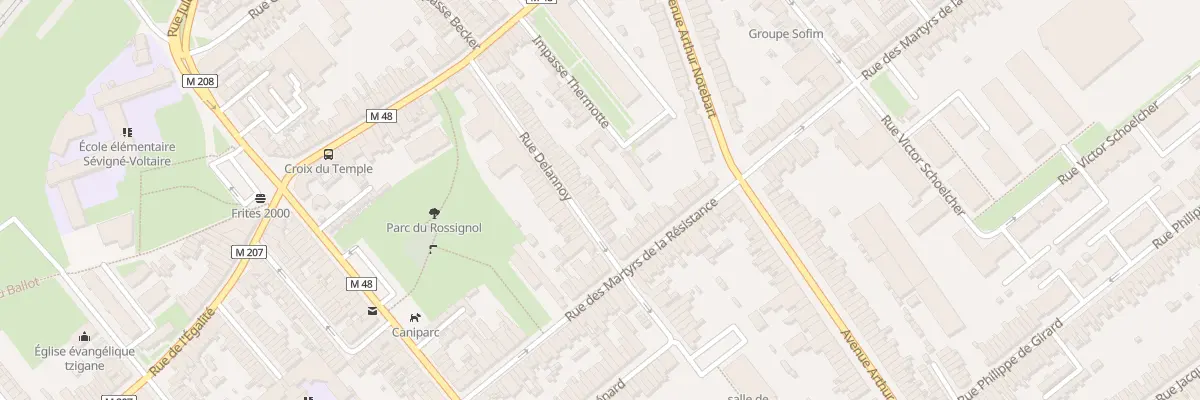 Plan du 53 Rue Delannoy à Lille