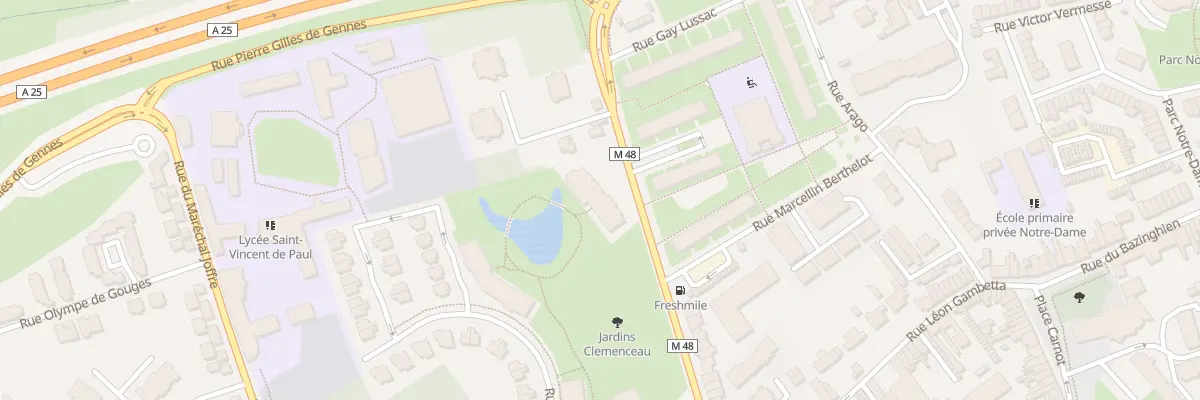 Plan du 449 Rue Georges Clemenceau à Loos
