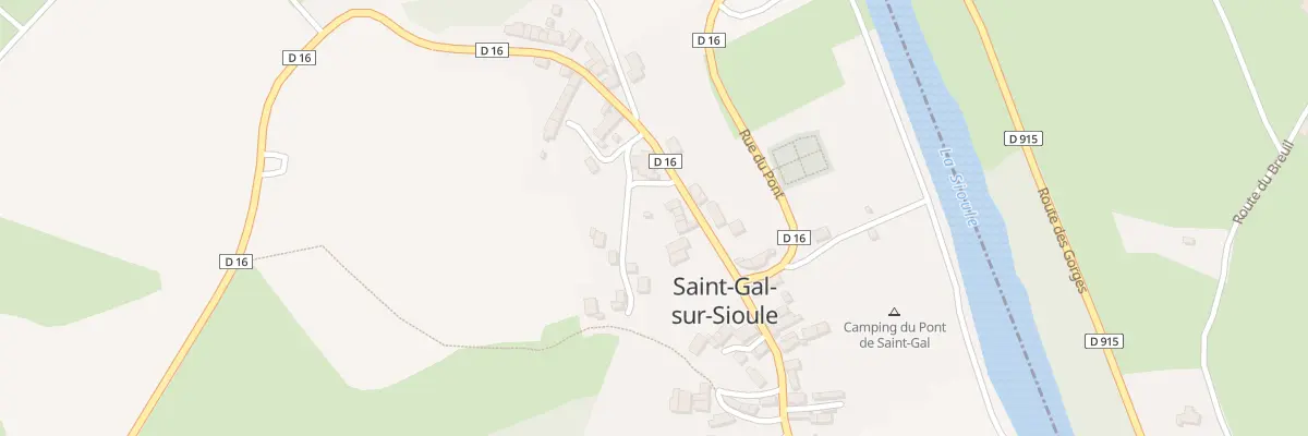 Plan du 5020 Le Bourg à Saint-Gal-sur-Sioule