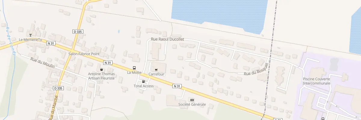 Plan du 4 Rue du Bosquet à Cuise-la-Motte