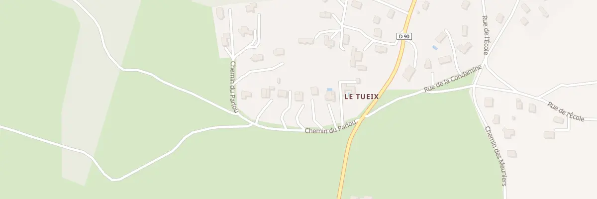Plan du 8 Che du Pariou à Orcines