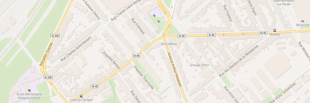 Plan du 64B Rue Anatole France Lomme à Lille