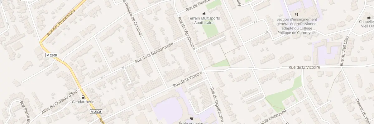 Plan du 68 Rue de l’Apothicaire à Comines