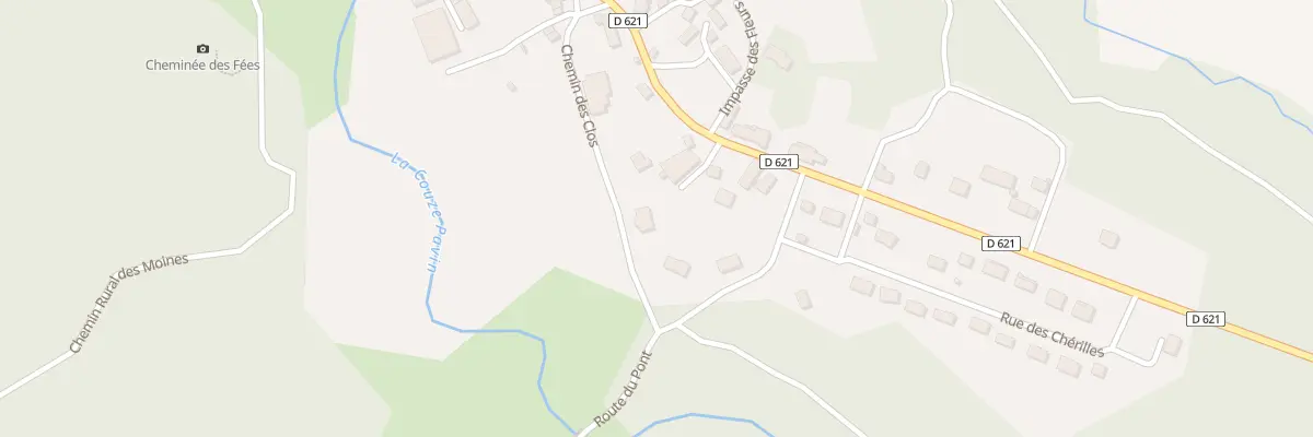 Plan du 5506 Cotteuge à Saint-Diéry