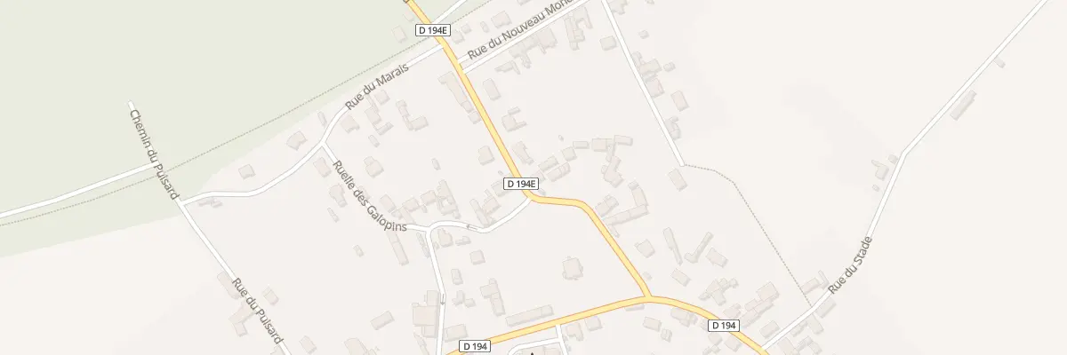 Plan du 16 Chs de Binard à Cartigny