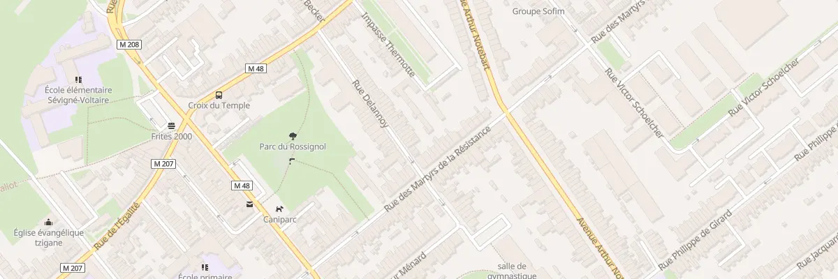 Plan du 61 Rue Delannoy à Lille