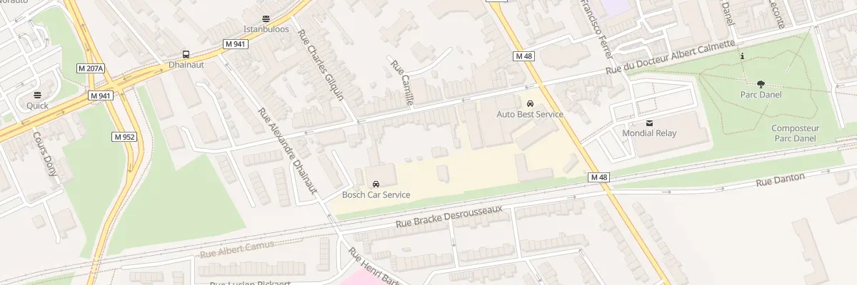 Plan du 129 Rue du Docteur Calmette à Loos