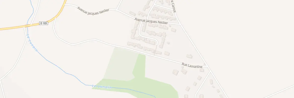 Plan du 11 Rue Lamartine à Chéroy