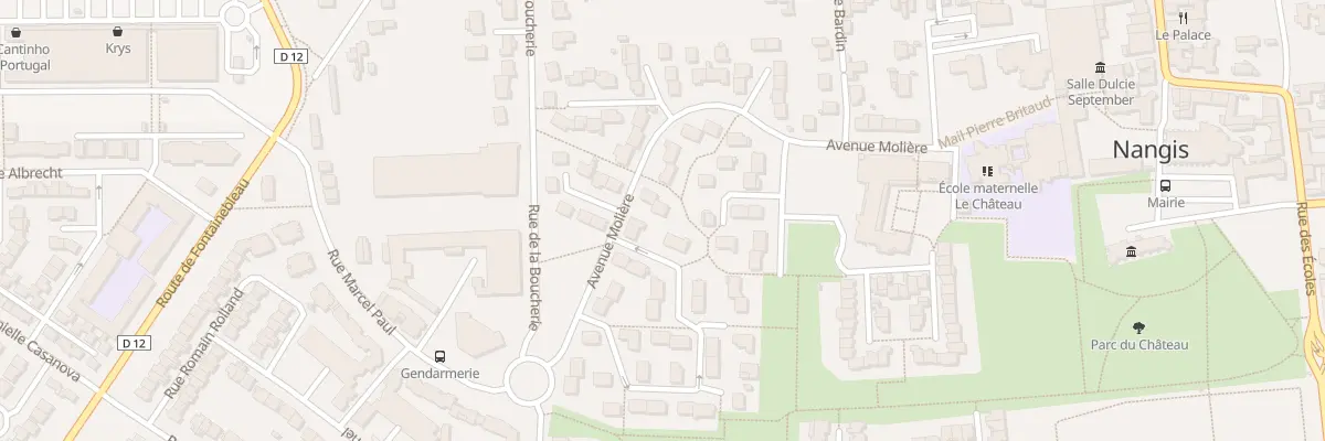 Plan du 8 Rue Cezanne à Nangis