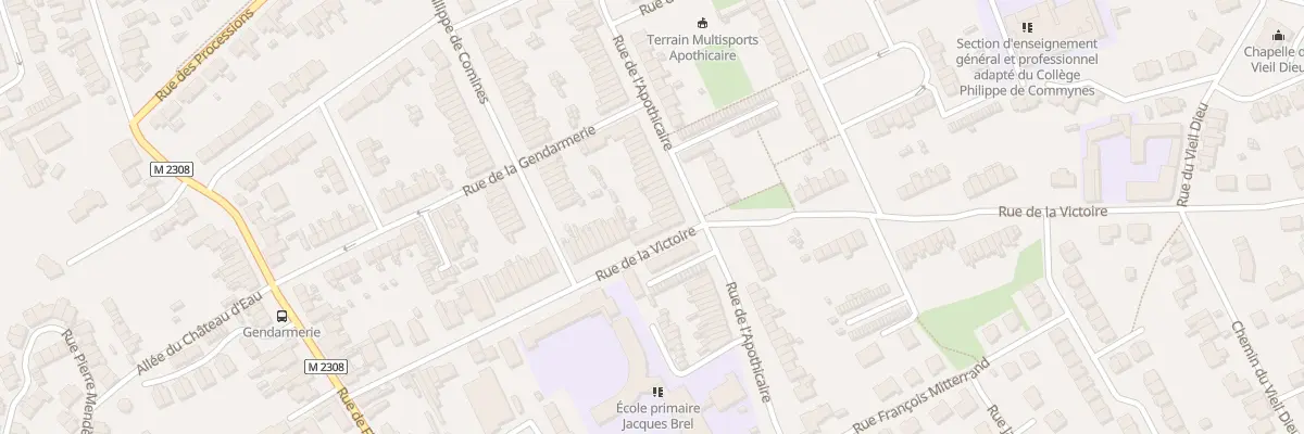 Plan du 76 Rue de l’Apothicaire à Comines
