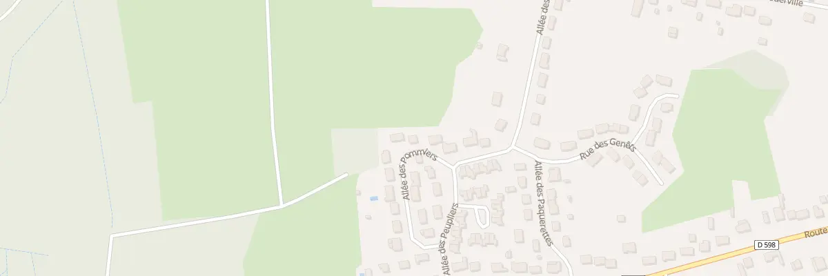 Plan du 137 All des Pommiers à Carlepont
