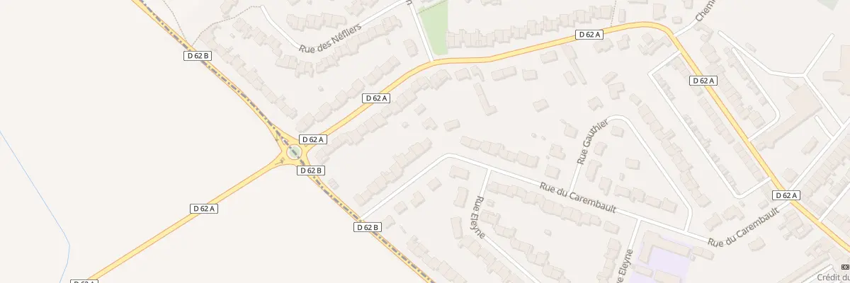 Plan du 40 Rue du Carembault à Phalempin