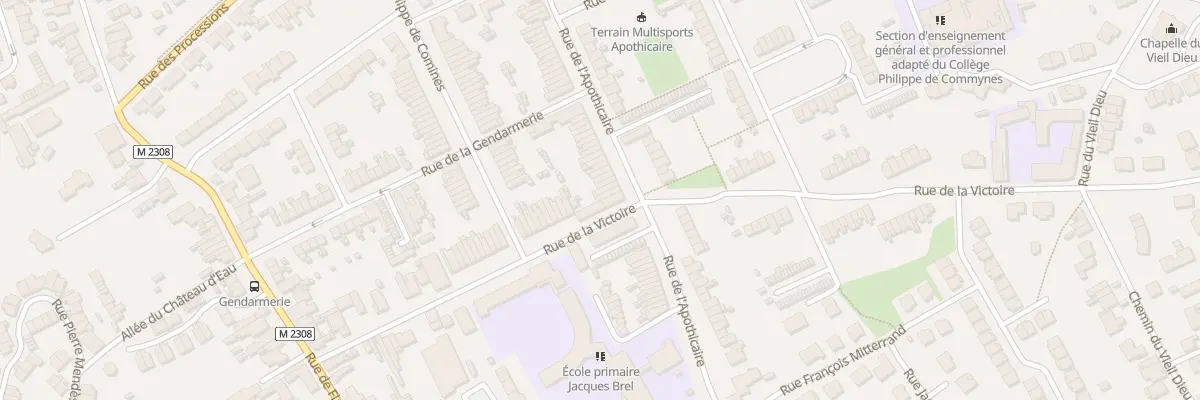 Plan du 78 Rue de l’Apothicaire à Comines