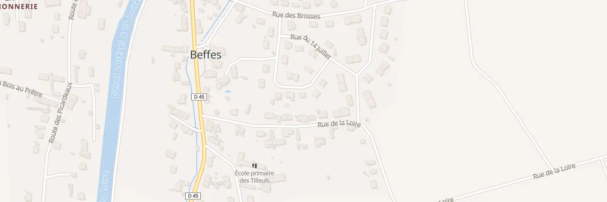Plan du 12 Rue du 19 Mars 1962 à Beffes
