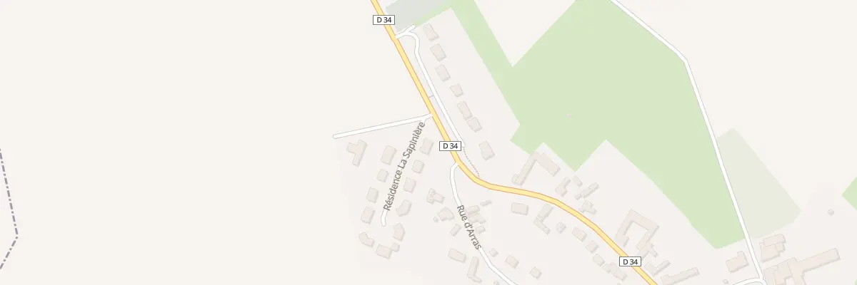 Plan du 1 Res la Sapinière à Doignies