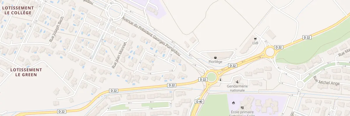 Plan du 2 Rue Roger Vercel à Saint-Cyprien