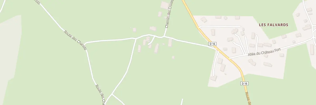 Plan du 3 Che des Crozets à Charbonnières-les-Vieilles
