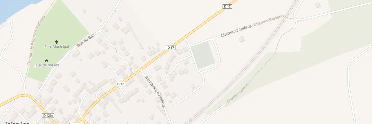 Plan du 2 Rue Residence d’Asnieres à Isles-les-Meldeuses