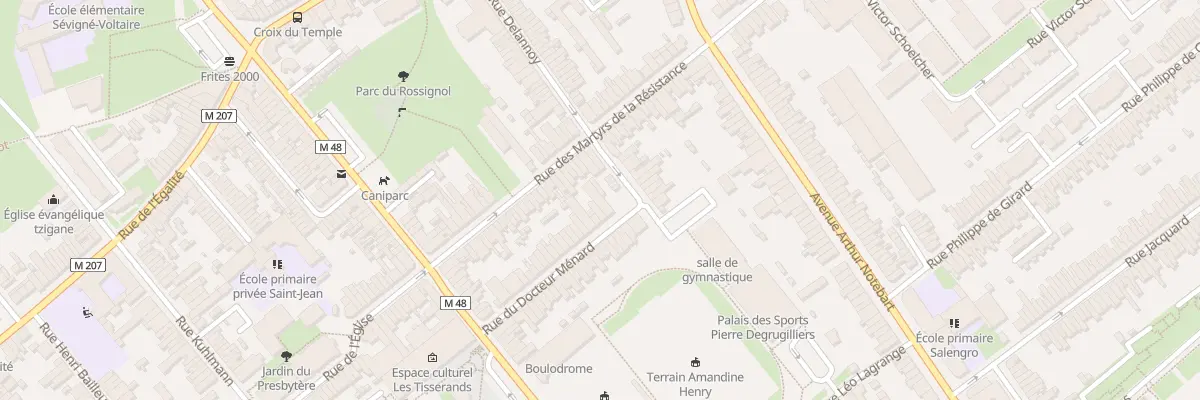 Plan du 37 Rue du Docteur Ménard à Lille