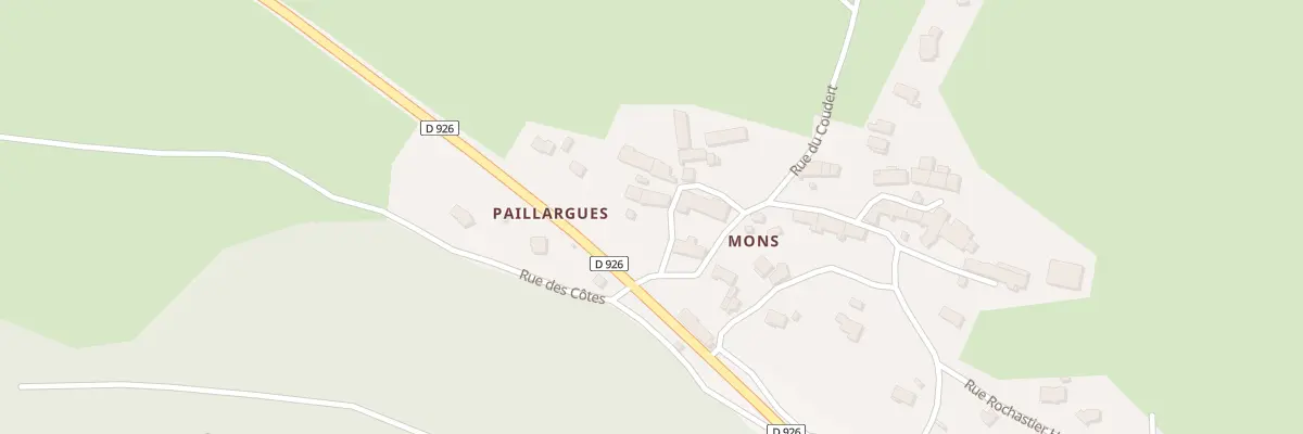 Plan du 1 Rue du Sucadour à Roffiac