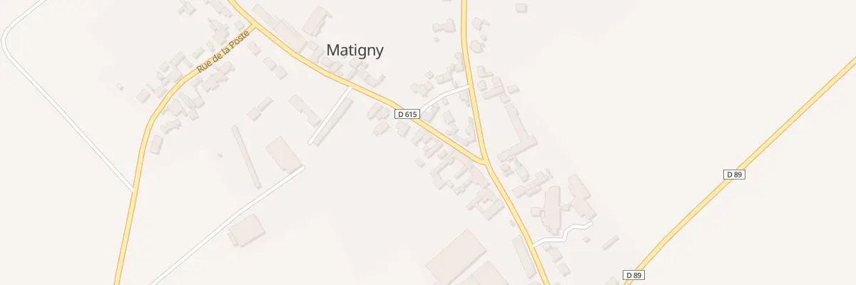 Plan du 64 Rue de Falvy à Matigny
