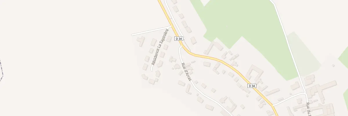 Plan du 15 Rue d’Arras à Doignies
