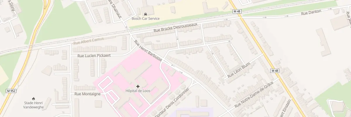 Plan du 5 Rue Henri Barbusse à Loos