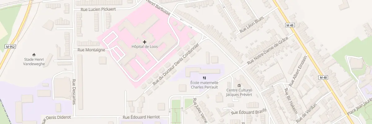 Plan du 11 Rue Doct Denis Cordonnier à Loos