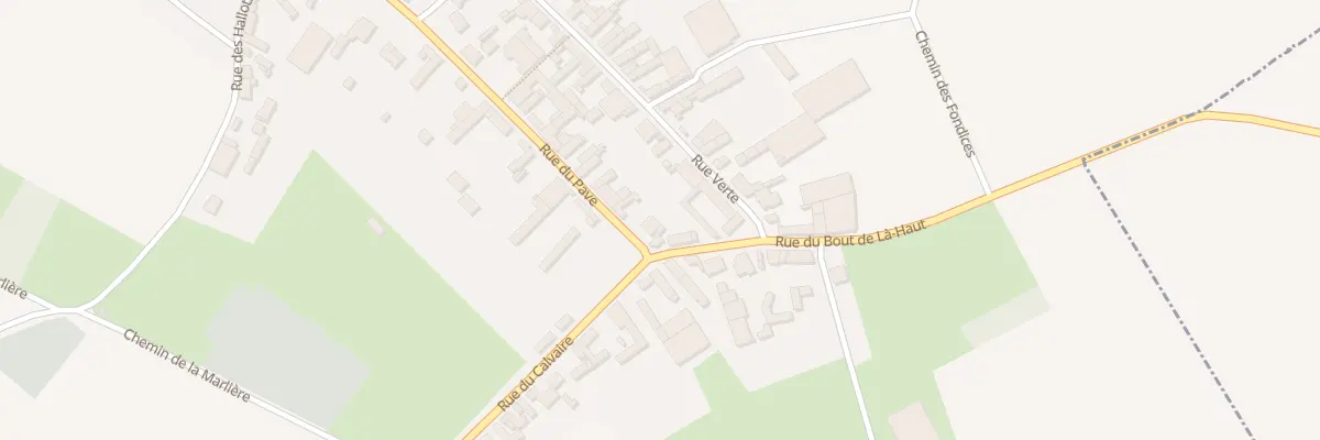 Plan du 1B Rue du Pavé à Dury