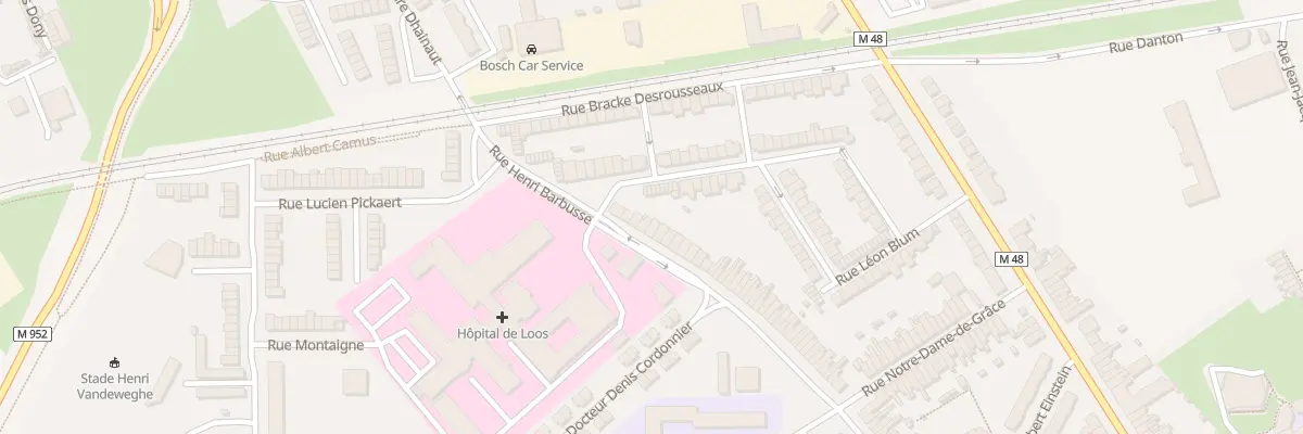Plan du 7 Rue Henri Barbusse à Loos