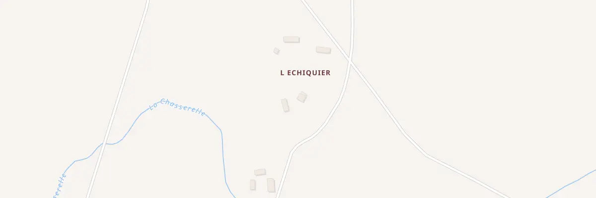 Plan du 255 L’Echiquier à Saint-Privé