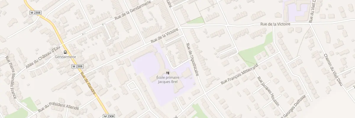 Plan du 102 Rue de l’Apothicaire à Comines
