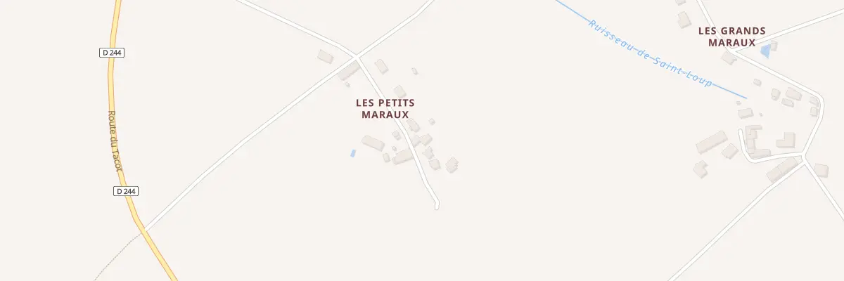 Plan du 15 Che des Champarts à Saint-Loup-des-Bois