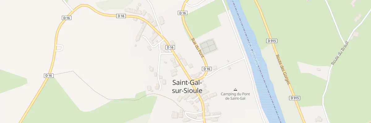 Plan du 5023 Le Bourg à Saint-Gal-sur-Sioule