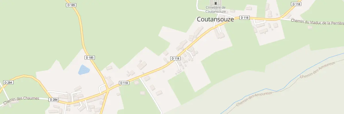 Plan du 13 Grande Rue à Coutansouze