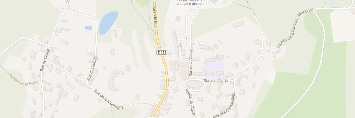 Plan du 85 Rue du Jeu d’Arc à Tracy-le-Mont