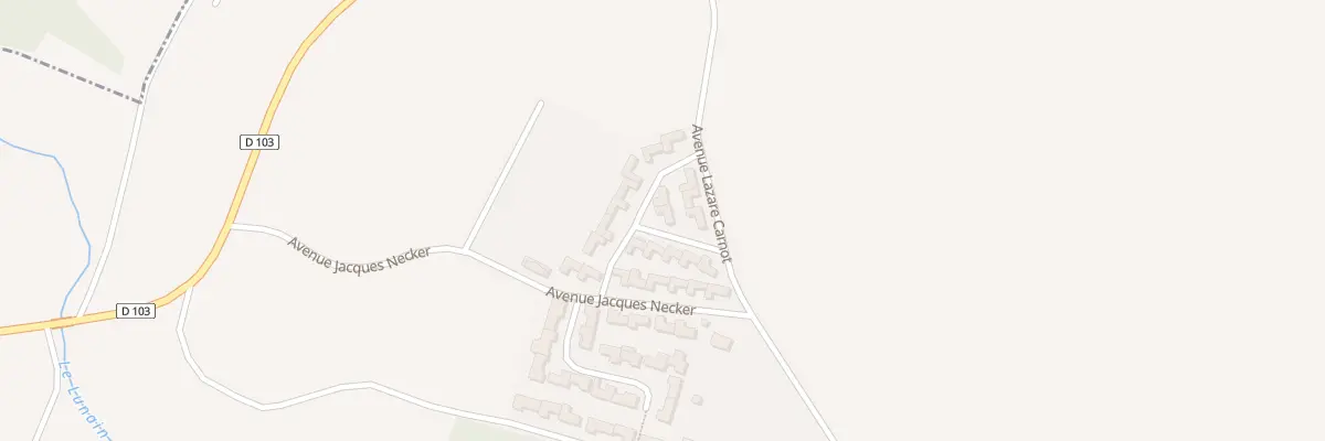 Plan du 2 Av Lazare Carnot à Chéroy