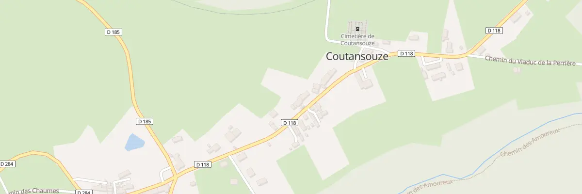Plan du 15 Grande Rue à Coutansouze