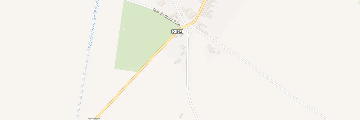 Plan du 6 Rue de St Quentin à Ruyaulcourt
