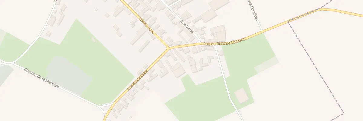 Plan du 1B Rue du Calvaire à Dury