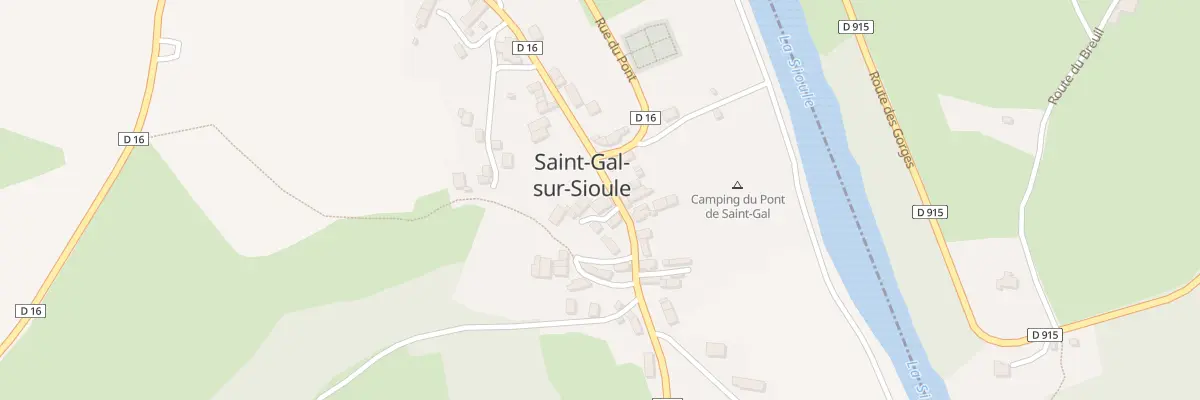 Plan du 2 Imp de la Forge à Saint-Gal-sur-Sioule