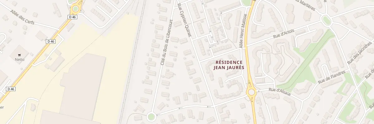 Plan du 21 Rue Jean-Baptiste Delobel à Libercourt