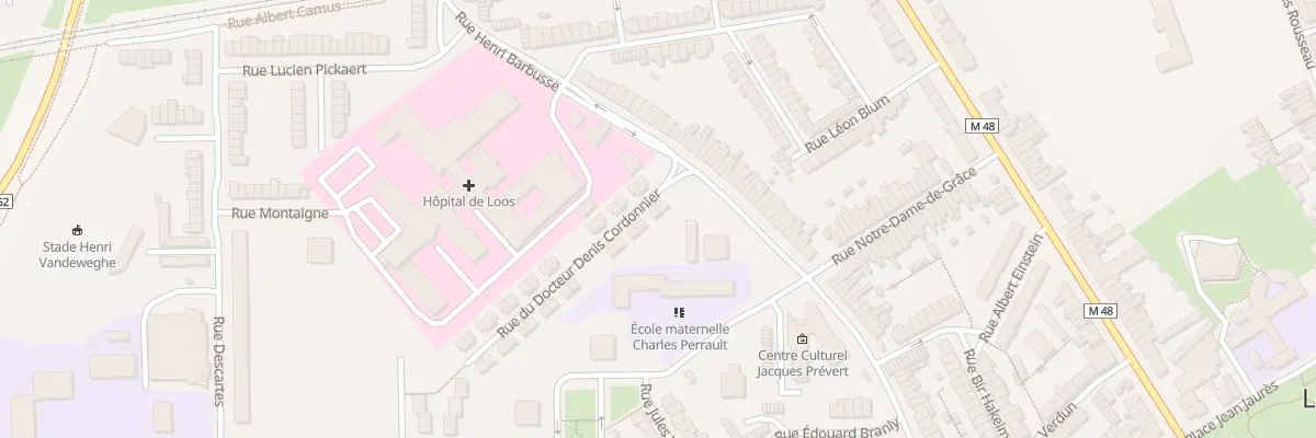 Plan du 3 Rue Doct Denis Cordonnier à Loos