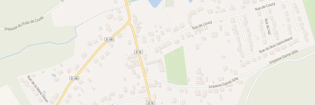 Plan du 33 Rue de Coucy à Tracy-le-Val