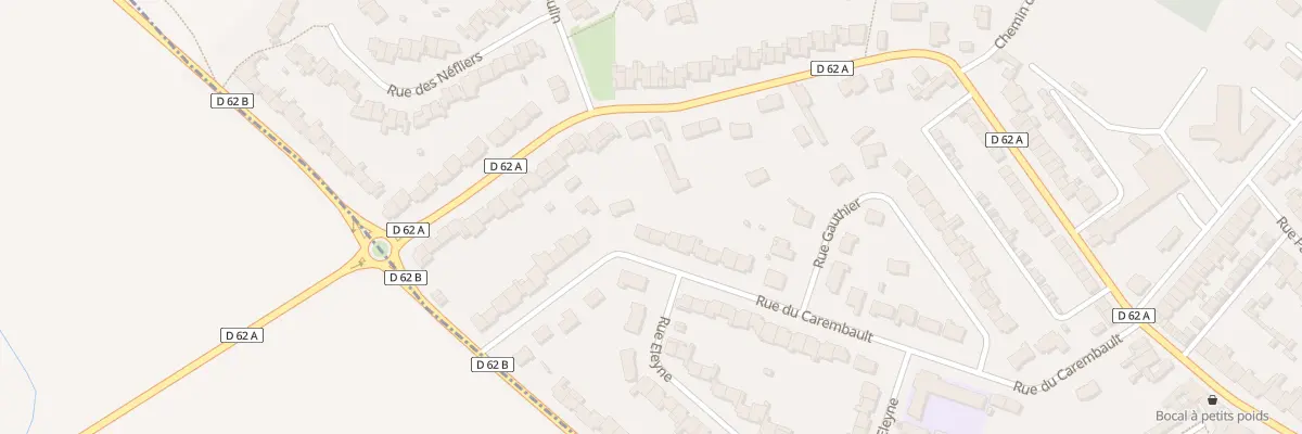 Plan du 34 Rue du Carembault à Phalempin