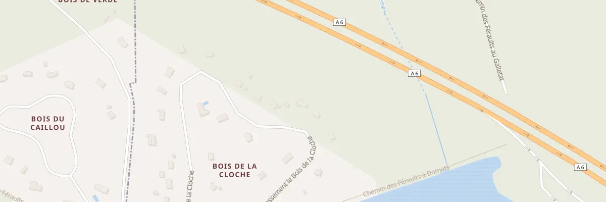 Plan du 5159 Bois de la Cloche à Foucherolles